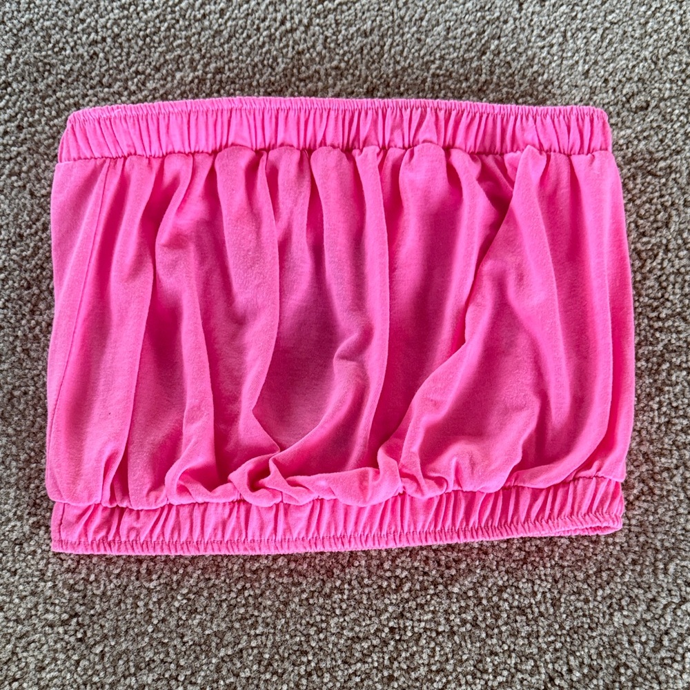 Charlotte Russe Pink Crop Top